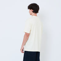 Men Graphic Tee - Cream - SM2603070A