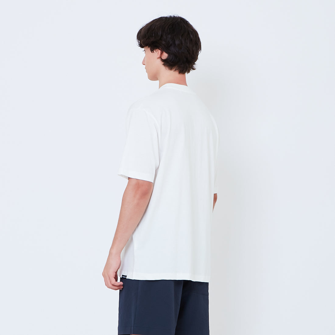 Men Graphic Tee - Off White - SM2604072A