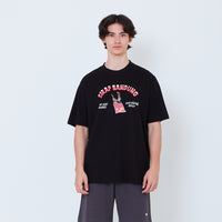 Men Graphic Tee - Black - SM2604072D