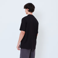 Men Graphic Tee - Black - SM2604072D
