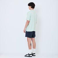 Men Textured Board Shorts - Navy - SM2605064C