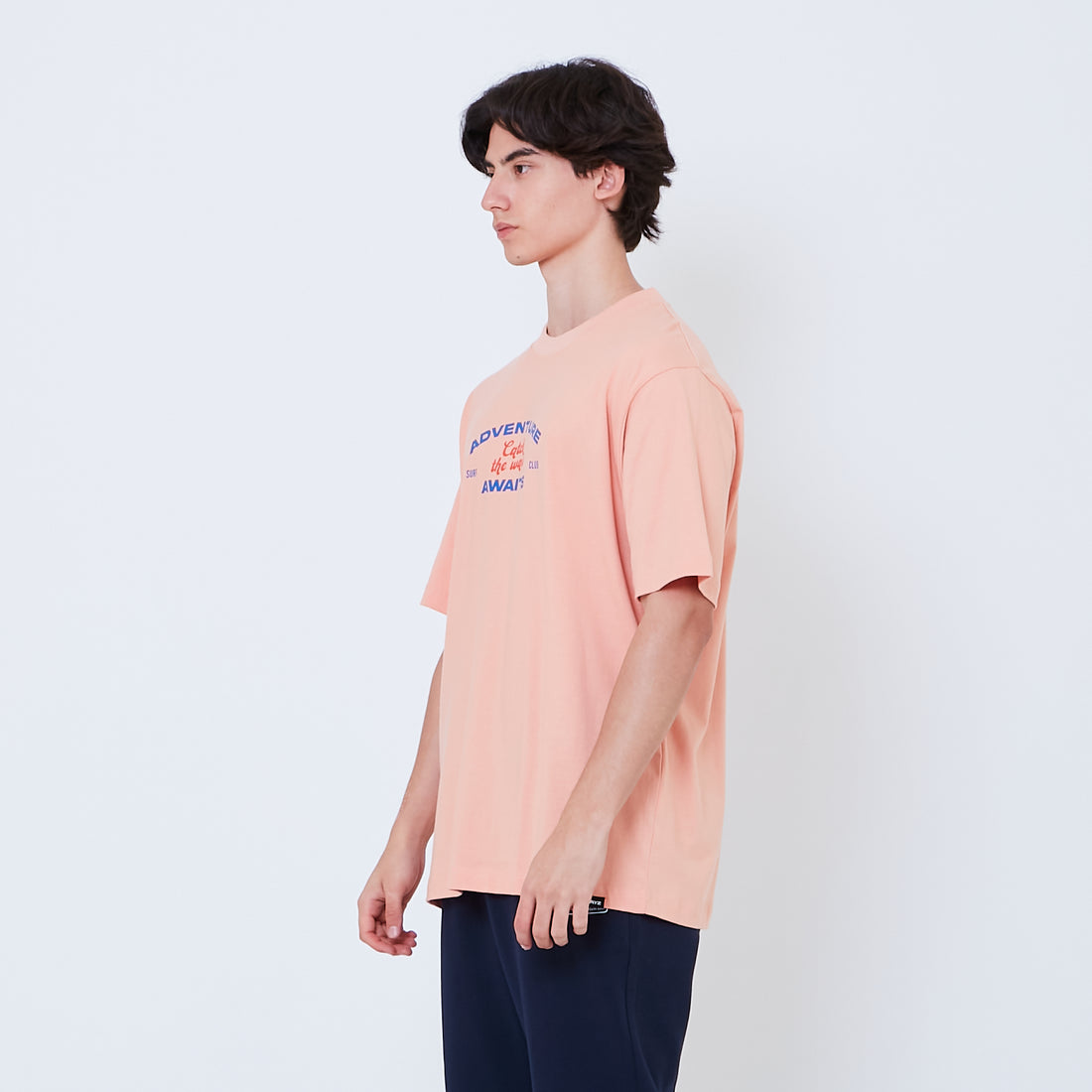 Men Graphic Tee - Flamingo - SM2605073A