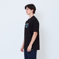 Men Graphic Tee - Black - SM2605073B