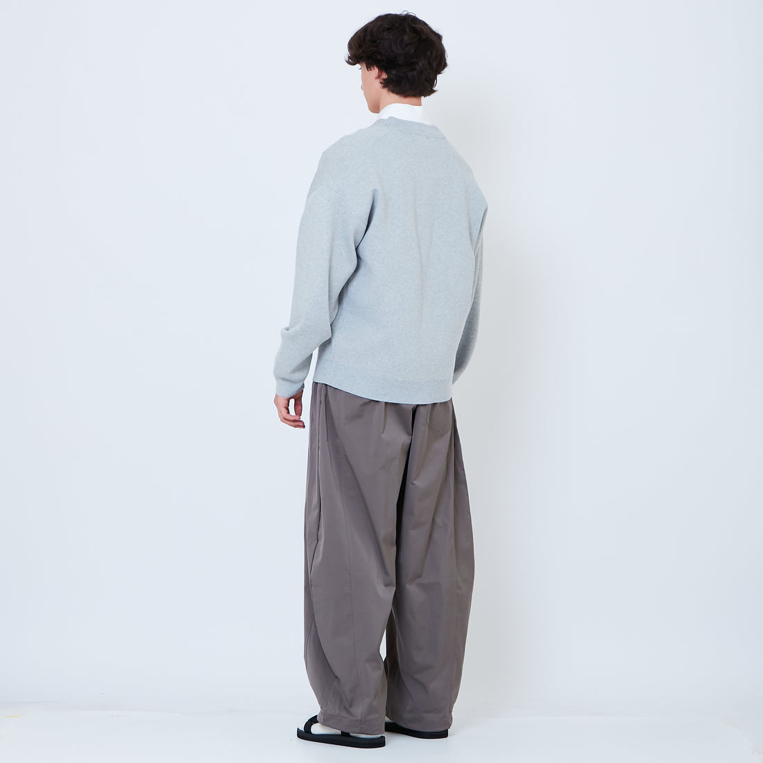 Men Nylon Pants - Metal - SM2605123A
