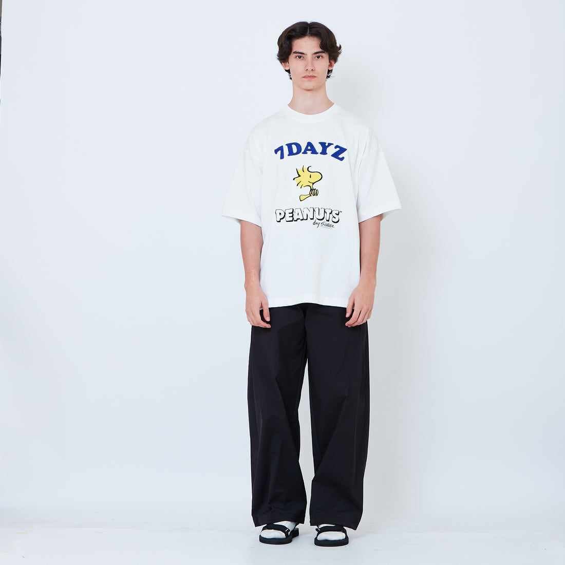 Men Nylon Pants - Black - SM2605123B