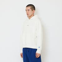 Men Cropped Hoodie Jacket - Off White - SM2606098A