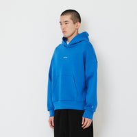 Men Cropped Hoodie Jacket - Blue - SM2606098C