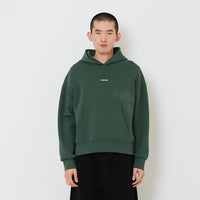 Men Cropped Hoodie Jacket - Green - SM2606098D