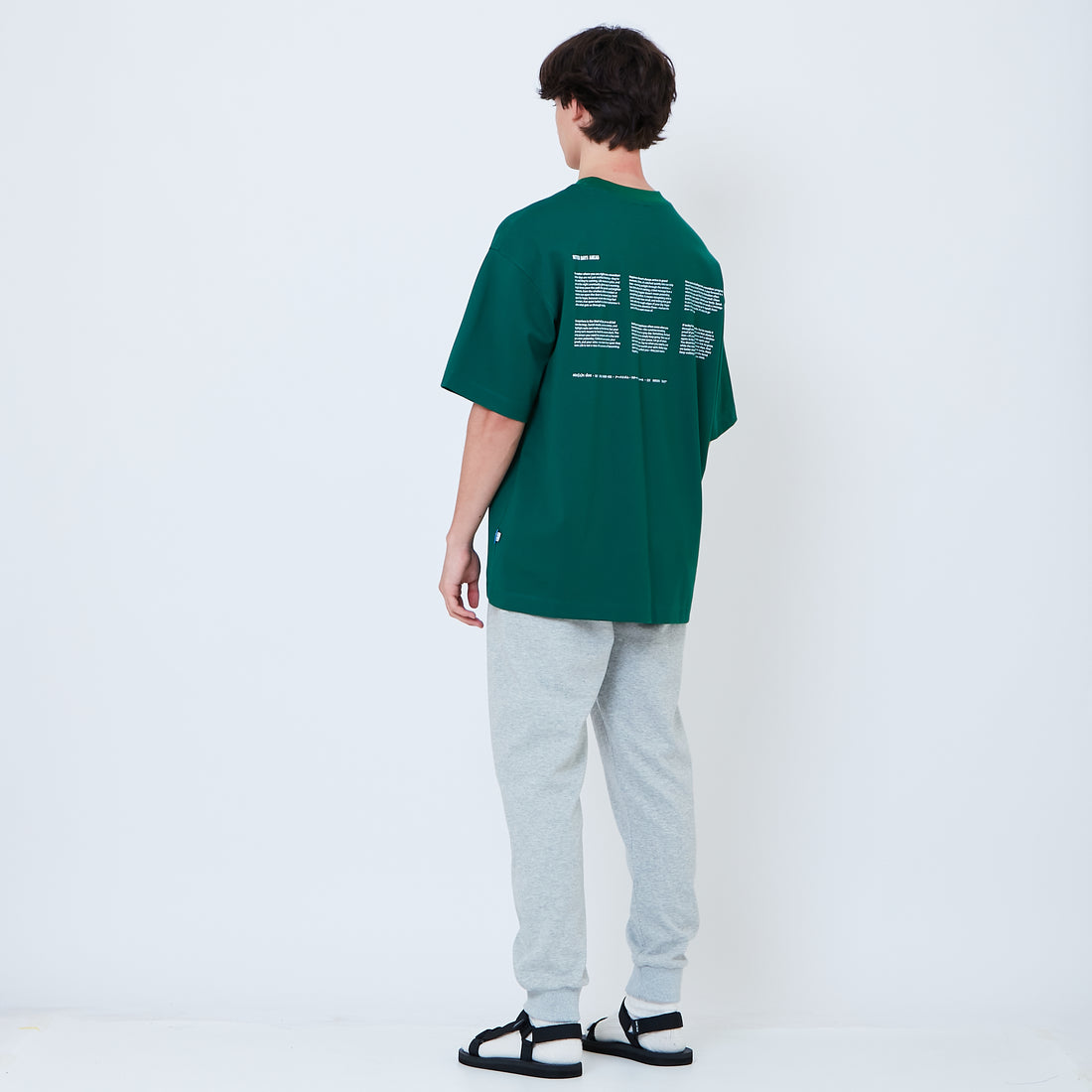 Men Sweatpants - Melange Grey - SM2606102B