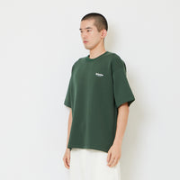 Men Printed Oversized Tee - Dark Green - SM2606127D