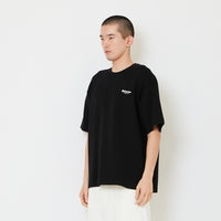 Men Printed Oversized Tee - Black - SM2606127F