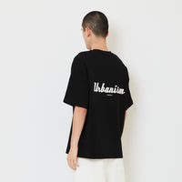 Men Printed Oversized Tee - Black - SM2606127F