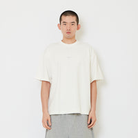 Men Printed Oversized Tee - Off White - SM2606128A