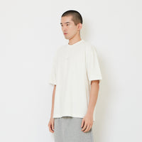 Men Printed Oversized Tee - Off White - SM2606128A