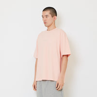Men Printed Oversized Tee - Salmon - SM2606128C