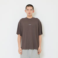 Men Printed Oversized Tee - Metal - SM2606128E