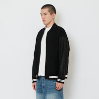 Men Cropped Jacket - Black - SM2607136A