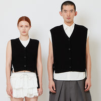 Men Vest Top - Black - SM2607137A