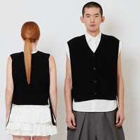 Men Vest Top - Black - SM2607137A
