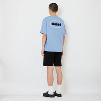 Men Denim Relaxed Fit Shorts - Black - SM2607151D