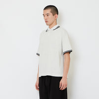 Men Polo Tee - Melange Grey - SM2607153C