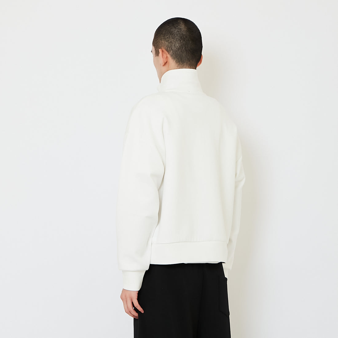 Men Oversized Printed Polo Top - Off White - SM2607155A