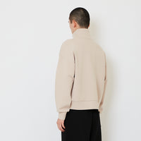Men Oversized Printed Polo Top - Beige - SM2607155B