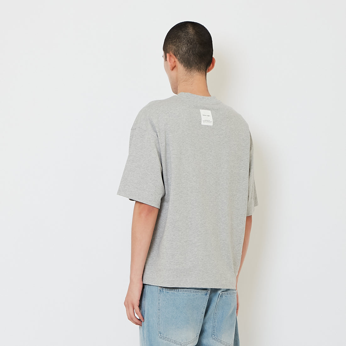 Men Essential Boxy Cropped Tee - SM2607158