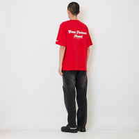 Men Straight Cut Ripped Long Jeans - Black - SM2608088C