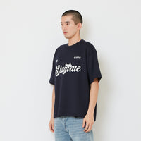 Men Embroidery Oversized Jersey Tee - SM2608114