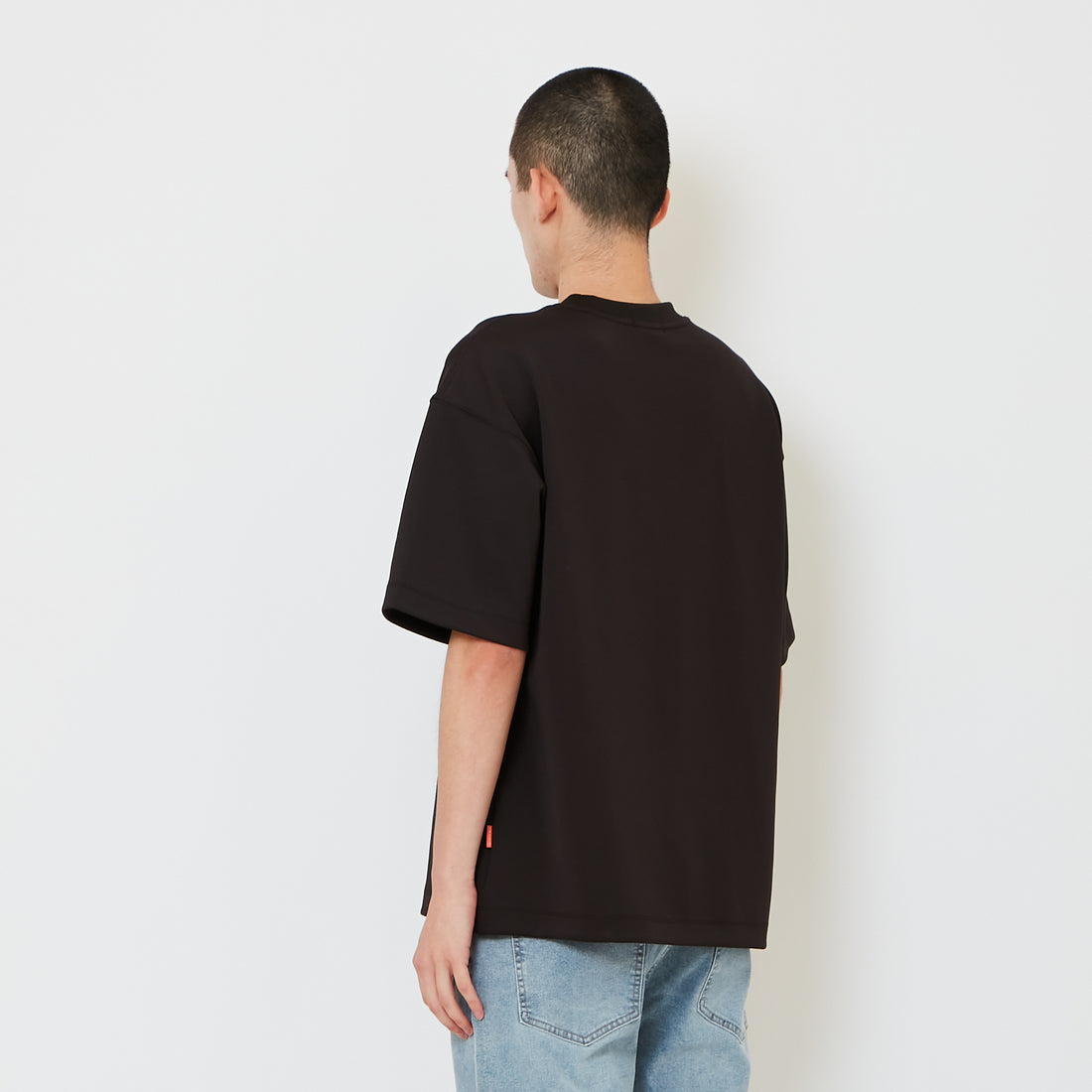 Men Embroidery Oversized Jersey Tee - SM2608114