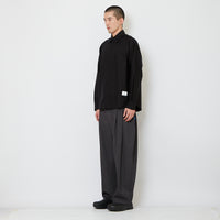 Men Urban Barrel Cut Stripe Slack Pants - Metal - SM2608168A