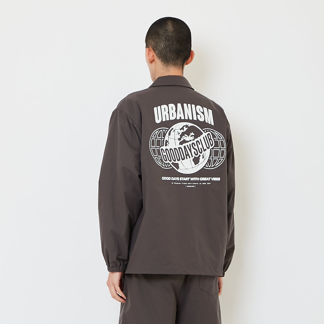 Men Oversized Couch Jacket - Metal - SM2608170C
