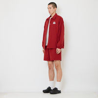 Men Nylon Shorts - Wine - SM2608172B