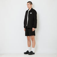 Men Nylon Shorts - Black - SM2608172F