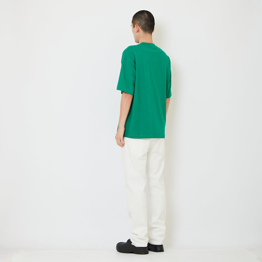 Men Slim Cut Long Jeans - Off White - SM2608174A