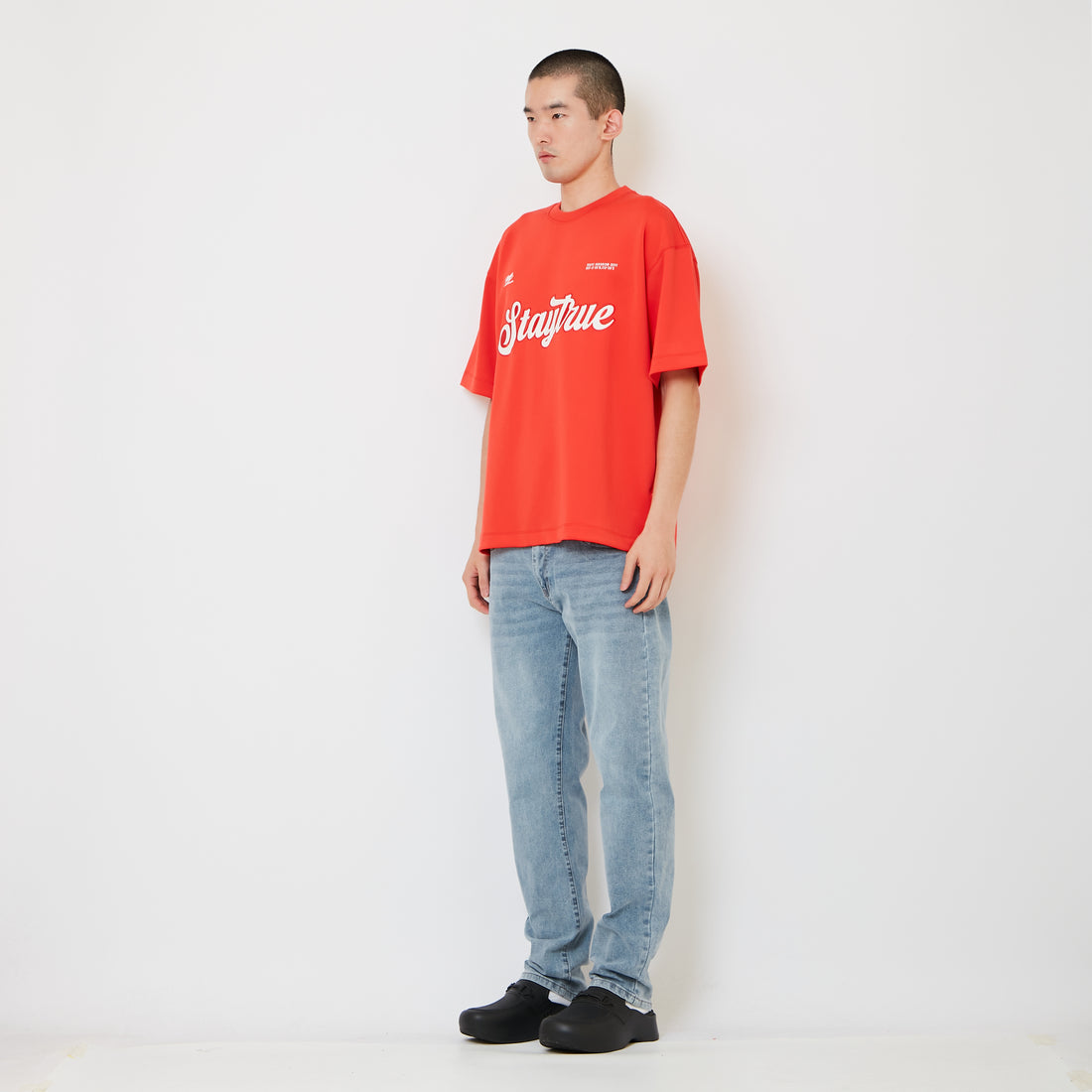 Men Slim Cut Long Jeans - Light Blue - SM2608174B