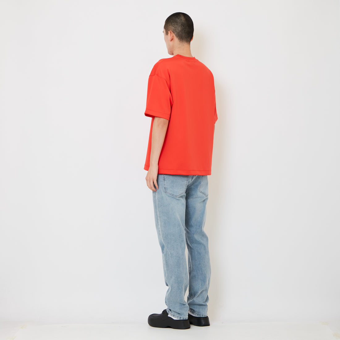 Men Slim Cut Long Jeans - Light Blue - SM2608174B