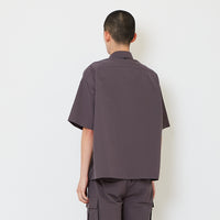 Men Oversized Shirt - Metal - SM2608175C