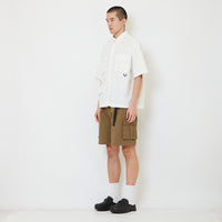 Men Nylon Shorts - Green - SM2608176B