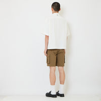 Men Nylon Shorts - Green - SM2608176B