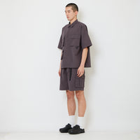 Men Nylon Shorts - Metal - SM2608176C