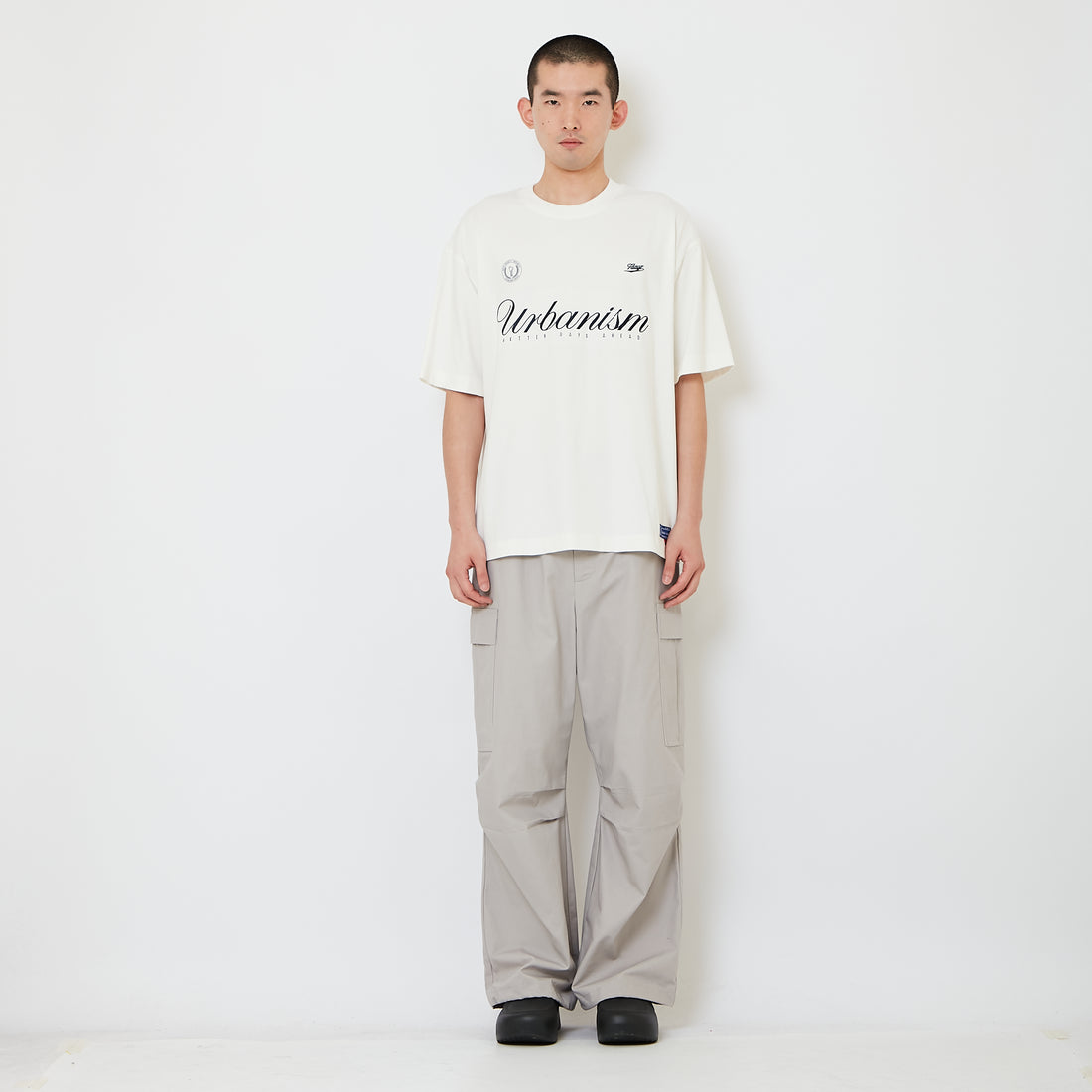 Men Ribstop Long Pants - Light Grey - SM2608177A