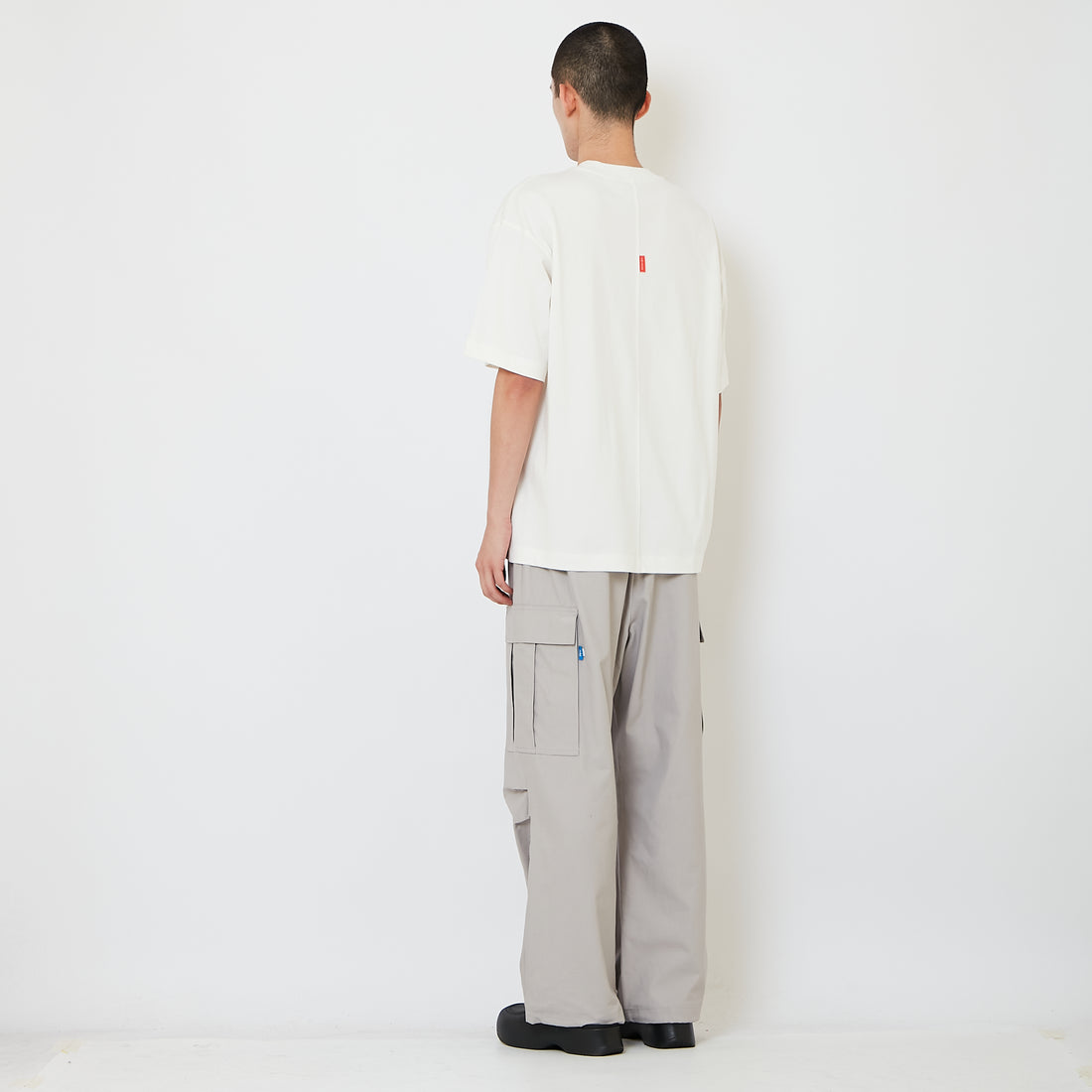 Men Ribstop Long Pants - Light Grey - SM2608177A
