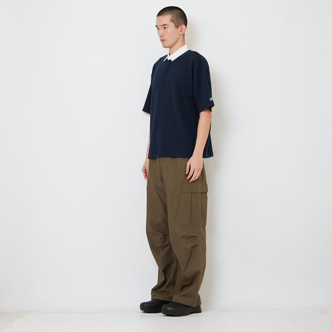 Men Ribstop Long Pants - Army Green - SM2608177B