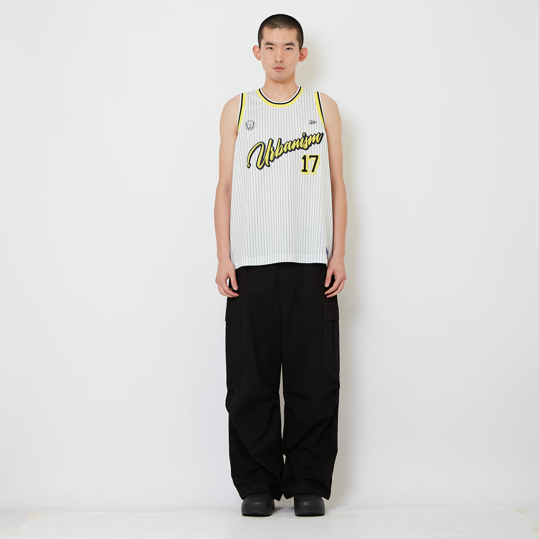 Men Ribstop Long Pants - Black - SM2608177C