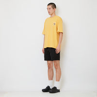 Men Twill Shorts - Black - SM2608178D