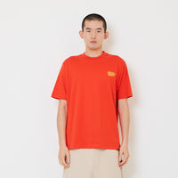 Men Graphic Tee - Dark Orange - SM2608212B