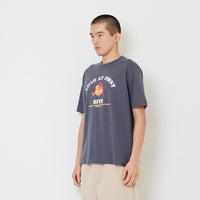 Men Graphic Tee - Dark Blue - SM2608213B