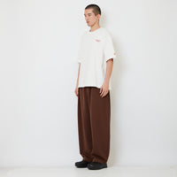 Men Barrel Cut Sweatpants - Brown - SM2610184B
